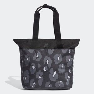 Adidas ID gym bag tote bag leopard floral